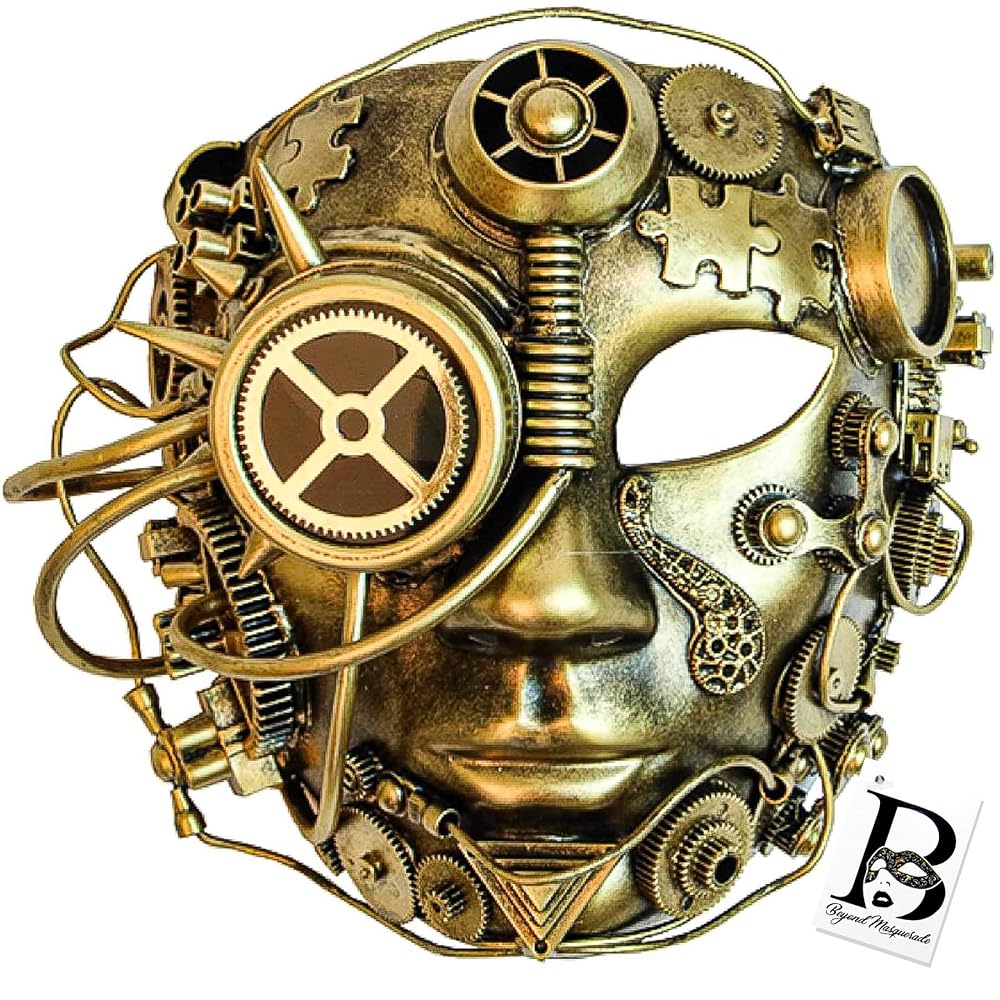 手作りお面　handmade phantom mask USM-W7347-GO-3-LMK__03734.
